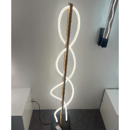 The effect after the installation of 360-degree neon light strips 